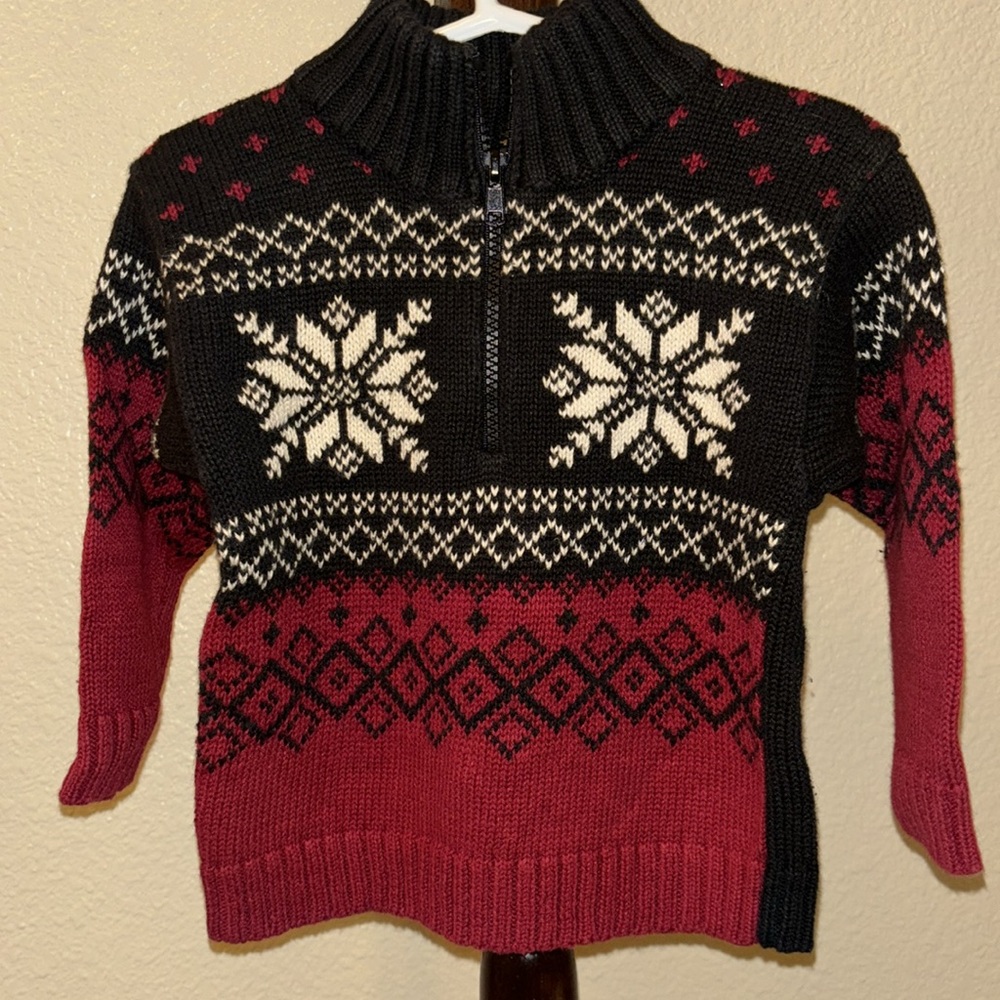 Perfectly Dressed snowflake sweater(perfect for holiday pics)